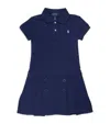 Polo Ralph Lauren Toddler Girls Polo Dress In Navy