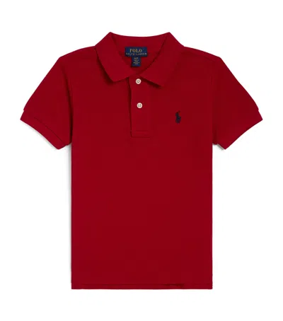 Polo Ralph Lauren Kids' Cotton Polo Shirt In Red
