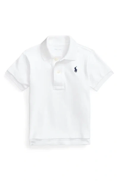 Polo Ralph Lauren Babies' Ralph Lauren Cotton Polo In White