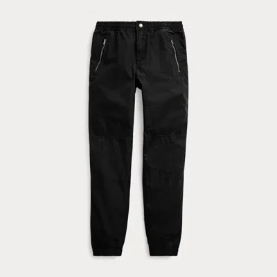 Ralph Lauren Kids' Cotton Poplin Jogger Pant In Polo Black
