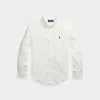 Polo Ralph Lauren Kids' Cotton Poplin Shirt In White