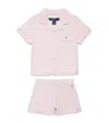 RALPH LAUREN POLO RALPH LAUREN KIDS COTTON PYJAMA SET (4-6 YEARS)