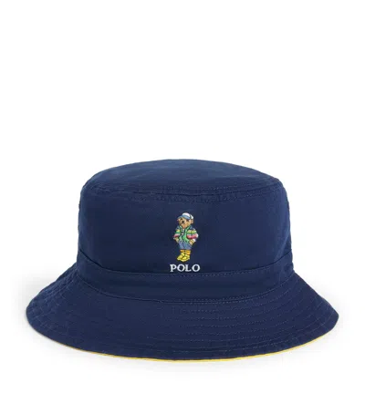 Ralph Lauren Kids' Cotton Reversible Bucket Hat