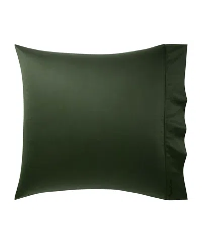 Ralph Lauren Cotton Rl624 Square Pillowcase Pair In Green