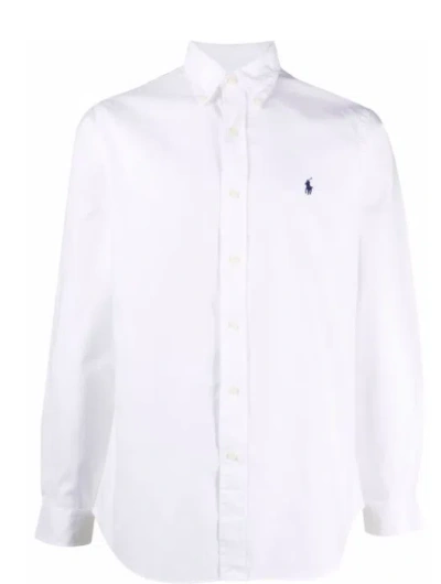 Ralph Lauren Cotton Shirt For Comfort In White