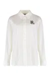 Ralph Lauren Kotta Long Sleeve Button Front Shirt In White