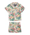 Ralph Lauren Cotton Shirt And Shorts Set