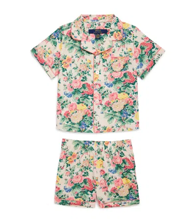 RALPH LAUREN COTTON SHIRTS AND SHORTS SET