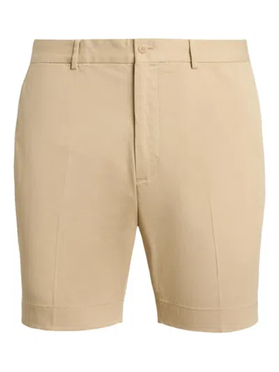Ralph Lauren Cotton Shorts In Neutral