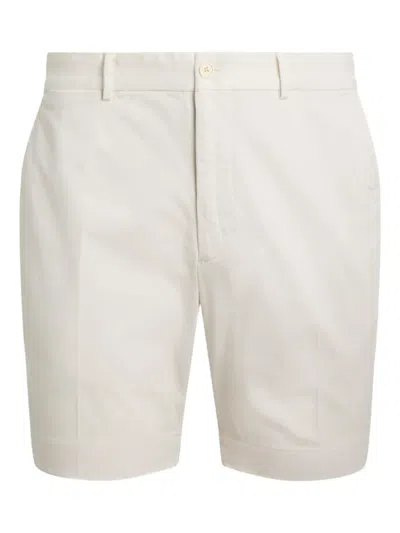 Ralph Lauren Cotton Shorts In Neutral