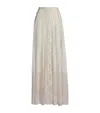 Ralph Lauren Cotton-silk Malti Skirt In White