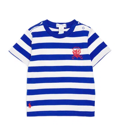 Ralph Lauren Kids' Cotton Stripe T-shirt In Multi
