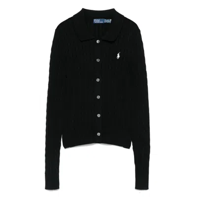 Ralph Lauren Cotton Sweaters In Black