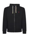 Ralph Lauren Cotton Sweatshirt In Black