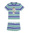 Ralph Lauren Cotton T-shirt And Shorts Set In Multi