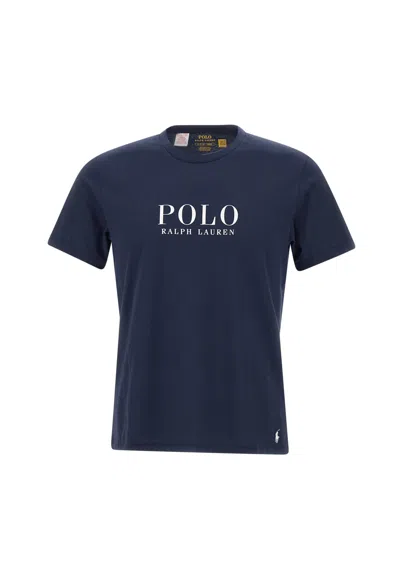 Ralph Lauren Cotton T-shirt In Navy