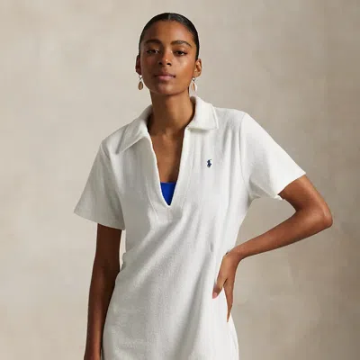 Ralph Lauren Cotton Terry Polo Dress Cover-up