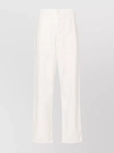 Ralph Lauren Cotton Trousers With Belt Loops And Front Pockets