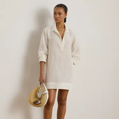 Ralph Lauren Cotton Tunic Cover-up In White
