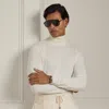 Ralph Lauren Cotton Turtleneck Sweater In White