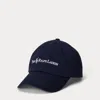 Ralph Lauren Cotton Twill Ball Cap In Blue
