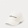 Ralph Lauren Cotton Twill Ball Cap In White