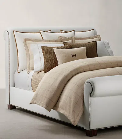 Ralph Lauren Cotton Tyler King Duvet Cover In Neutral