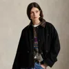 Ralph Lauren Cotton Utility Jacket In Black