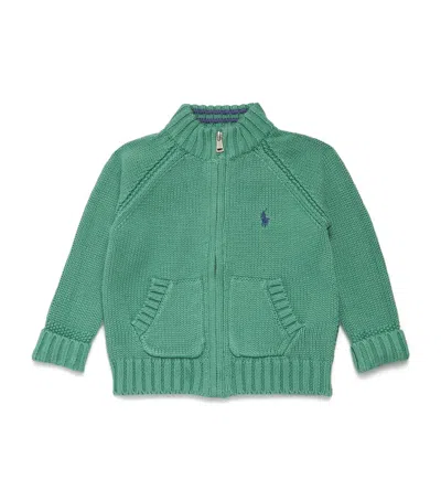 Ralph Lauren Kids' Cotton Zip-up Sweater