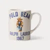 Ralph Lauren Country Polo Bear Mug In White