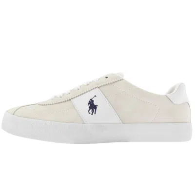 Ralph Lauren Court Vlc Trainers White