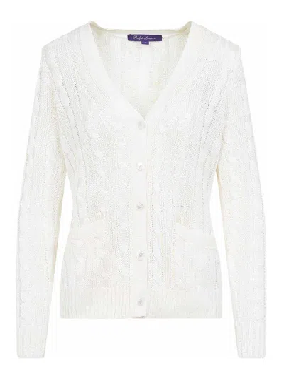 Ralph Lauren Cárdigan - Crema In White