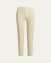 Ralph Lauren Double-faced Crepe Sailor Pant In Neutral