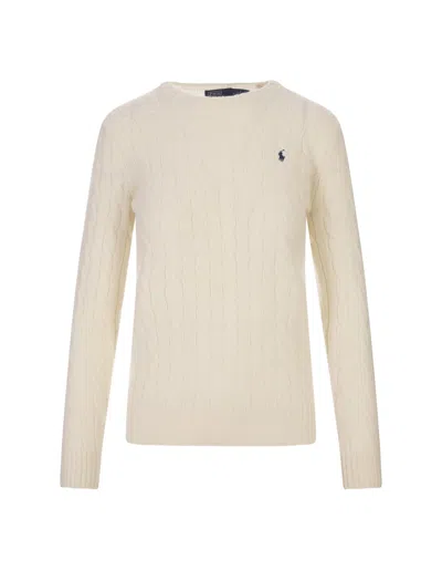 Ralph Lauren Sweater In Cream