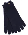Ralph Lauren Crest Knit Glove In Blue