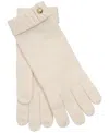 Ralph Lauren Crest Knit Gloves In White