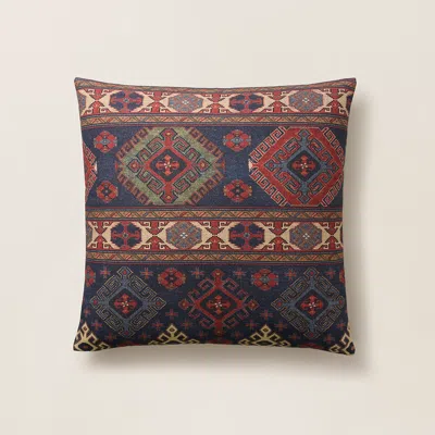 Ralph Lauren Creston Euro Sham In Navy In Blue