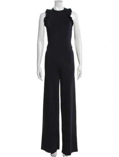 Pre-owned Ralph Lauren Crew Neck Jumpsuit In Blue