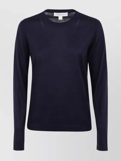 Ralph Lauren Fine-knit Cashmere Jumper In Blue