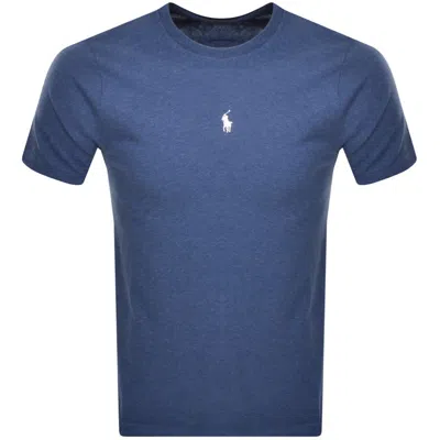 Ralph Lauren Crew Neck Logo T Shirt Blue