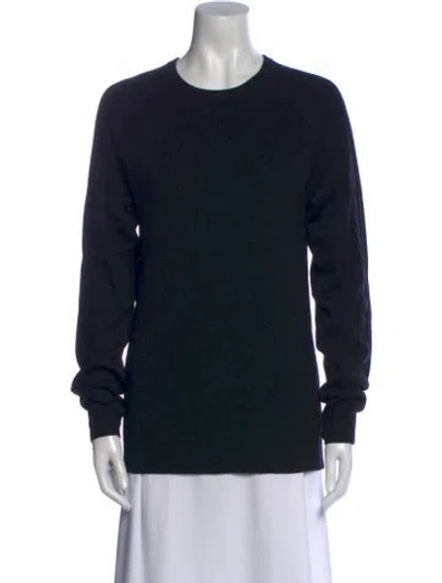 Pre-owned Ralph Lauren Crew Neck Long Sleeve Sweatshirt In Black
