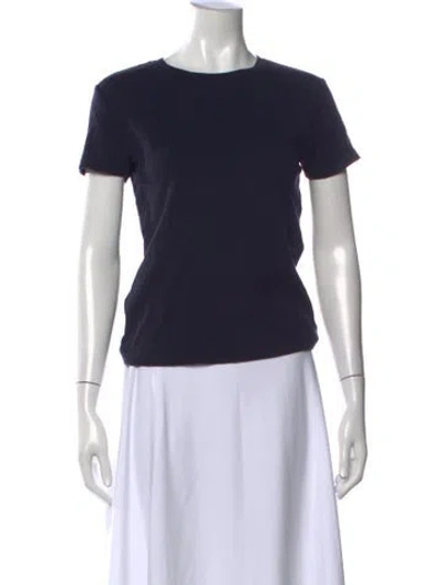 Pre-owned Ralph Lauren Crew Neck Short Sleeve T-shirt In Black