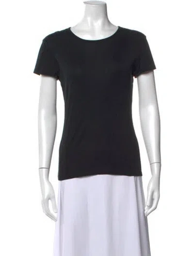 Pre-owned Ralph Lauren Crew Neck Short Sleeve T-shirt In Black