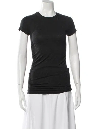 Pre-owned Ralph Lauren Crew Neck Short Sleeve T-shirt In Gray