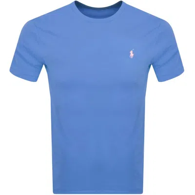 Ralph Lauren Crew Neck Slim Fit T Shirt Blue