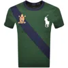 Ralph Lauren Crew Neck Slim Fit T Shirt Green In Green