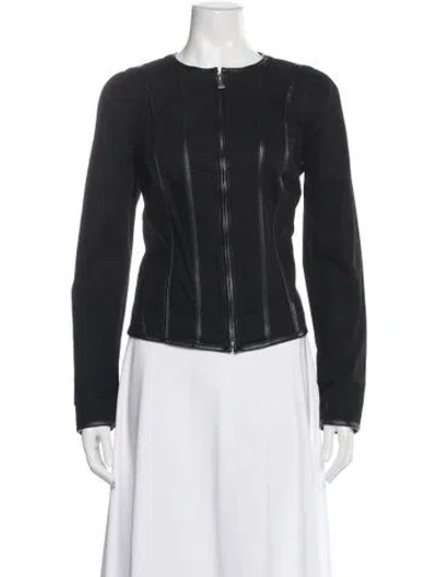 Pre-owned Ralph Lauren Crew Neck Sweater In Black