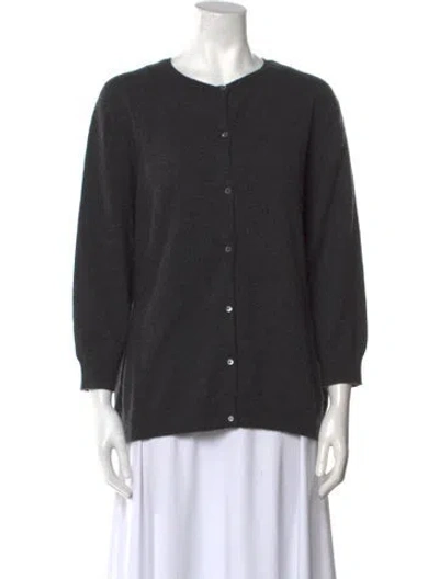 Pre-owned Ralph Lauren Crew Neck Sweater In Gray