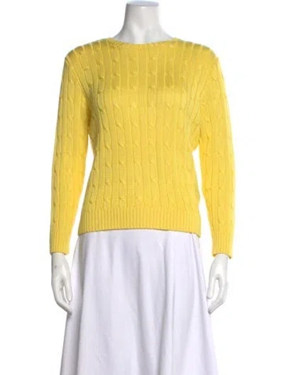 Pre-owned Ralph Lauren Crew Neck Sweater In Multi