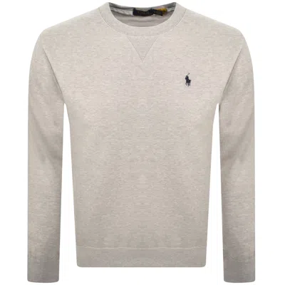 Ralph Lauren Crew Neck Sweatshirt Heather In Gray